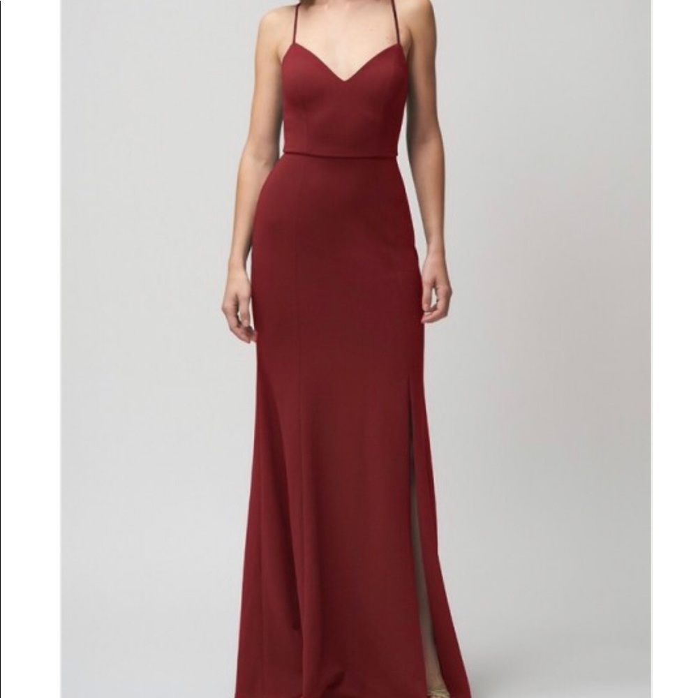 Jenny Yoo Reese Gown Hibiscus Size 2